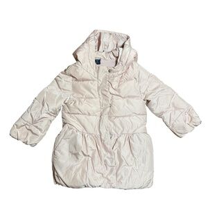 GAP| Baby & Toddler Heavyweight Sherpa-Lined PrimaLoft® Puffer Jacket- Size 4